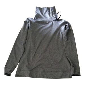 NIKE Gray Pullover Sweatshirt Top